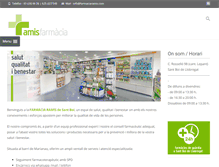 Tablet Screenshot of farmaciaramis.com